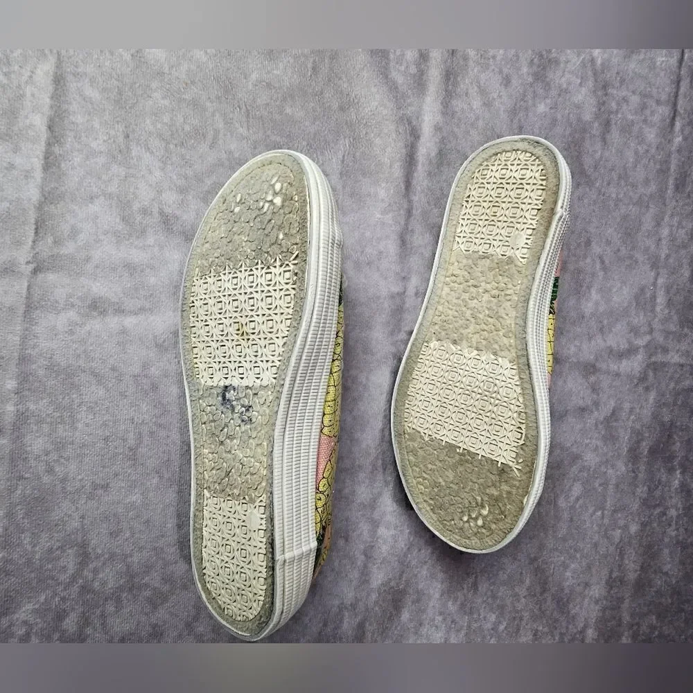 Junior's ROCKET DOG Pineapples Canvas Sneakers Shoes Size 1‎